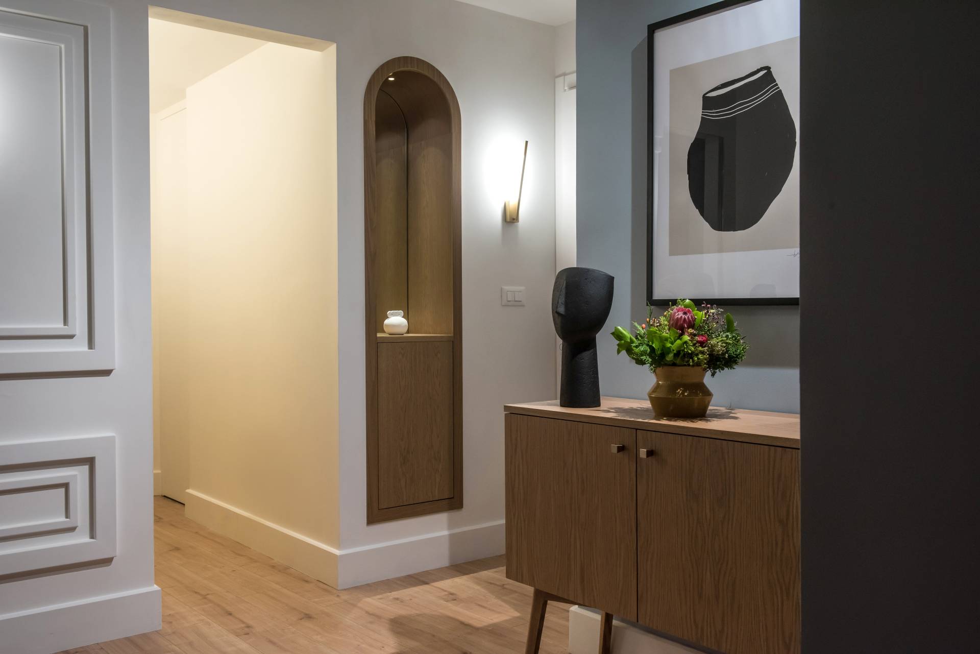 Kitchen & Living Room